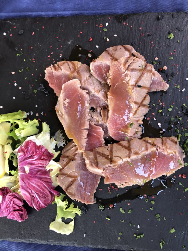 Seared tuna