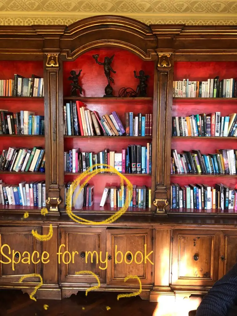 space for my book