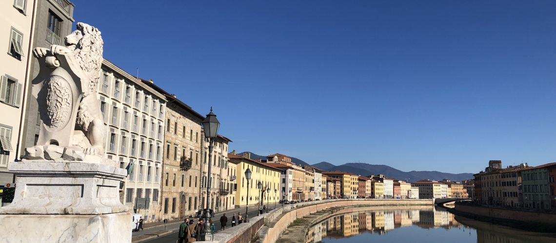 pisa riverscape